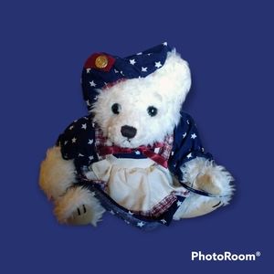 Brass Button Collection Opal the Bear of Love